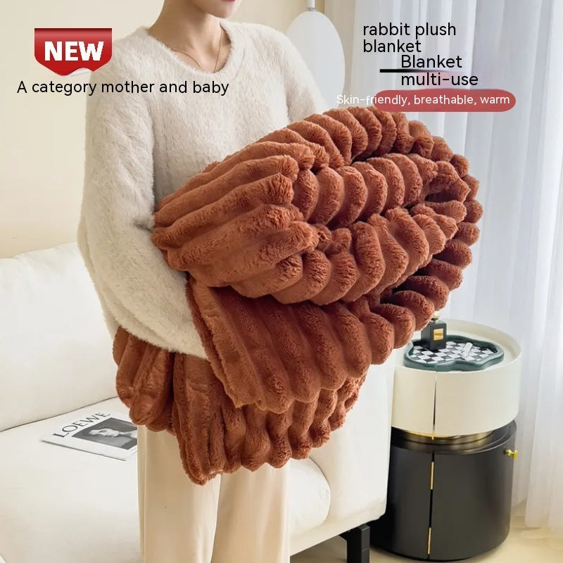 Luxury Bubble Faux Blanket