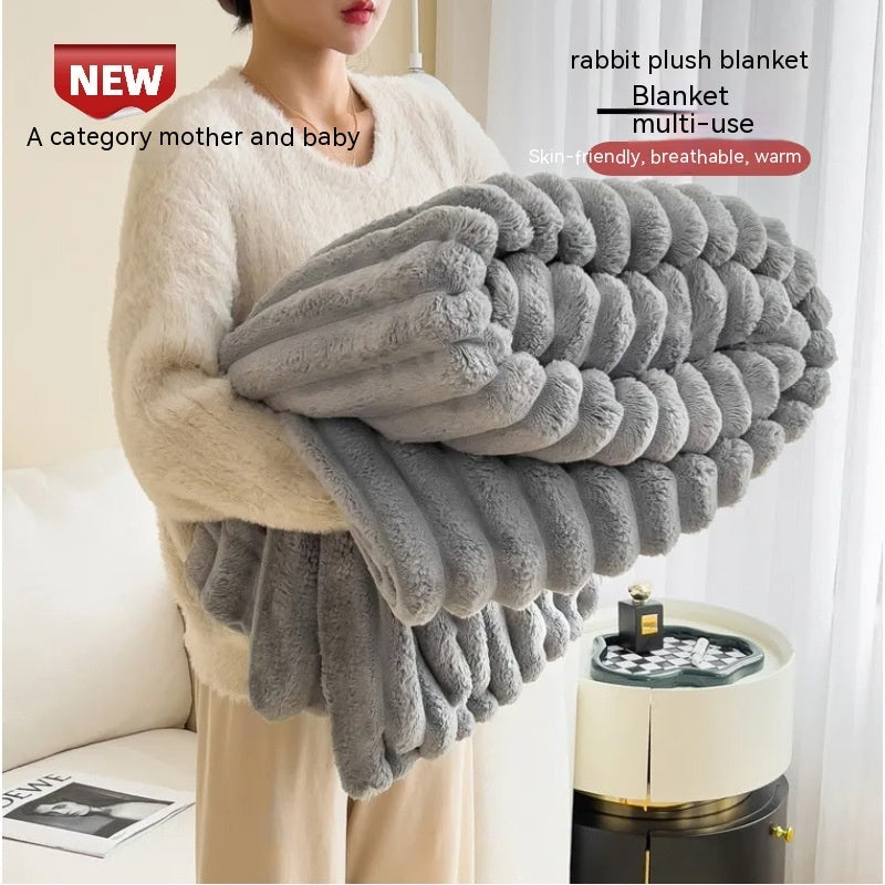 Luxury Bubble Faux Blanket