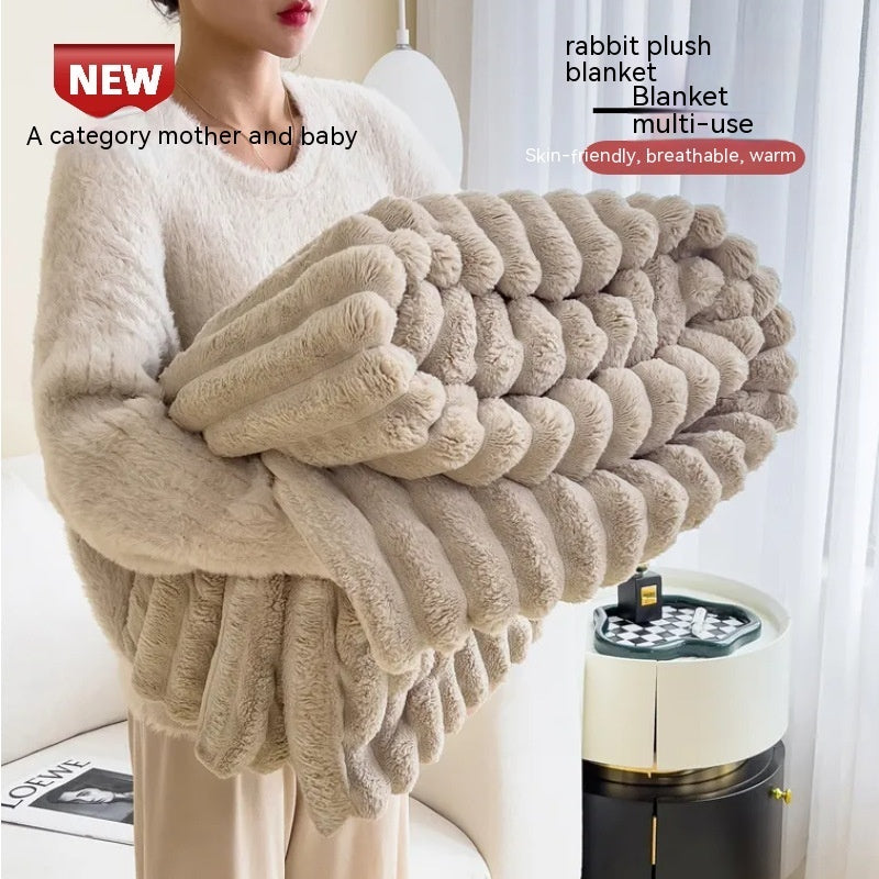 Luxury Bubble Faux Blanket