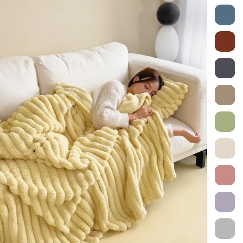 Luxury Bubble Faux Blanket