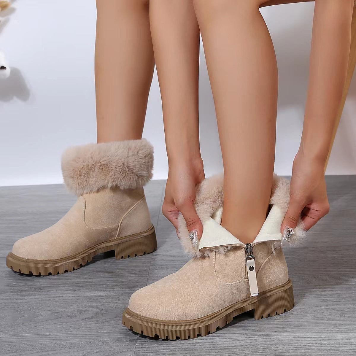 Warme winter laarzen