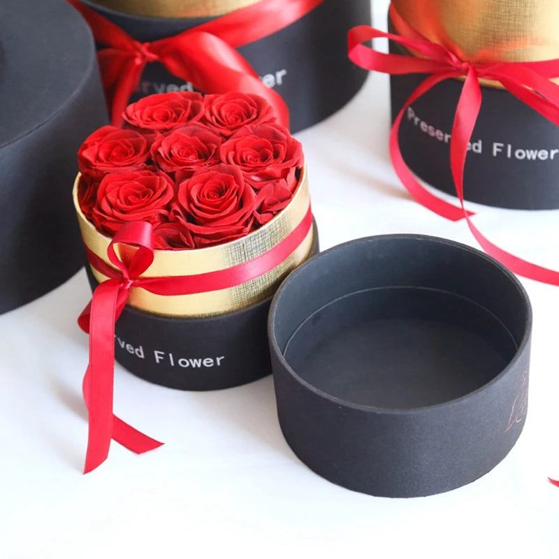 Longlife Rozen In box met Romantische geschenk set