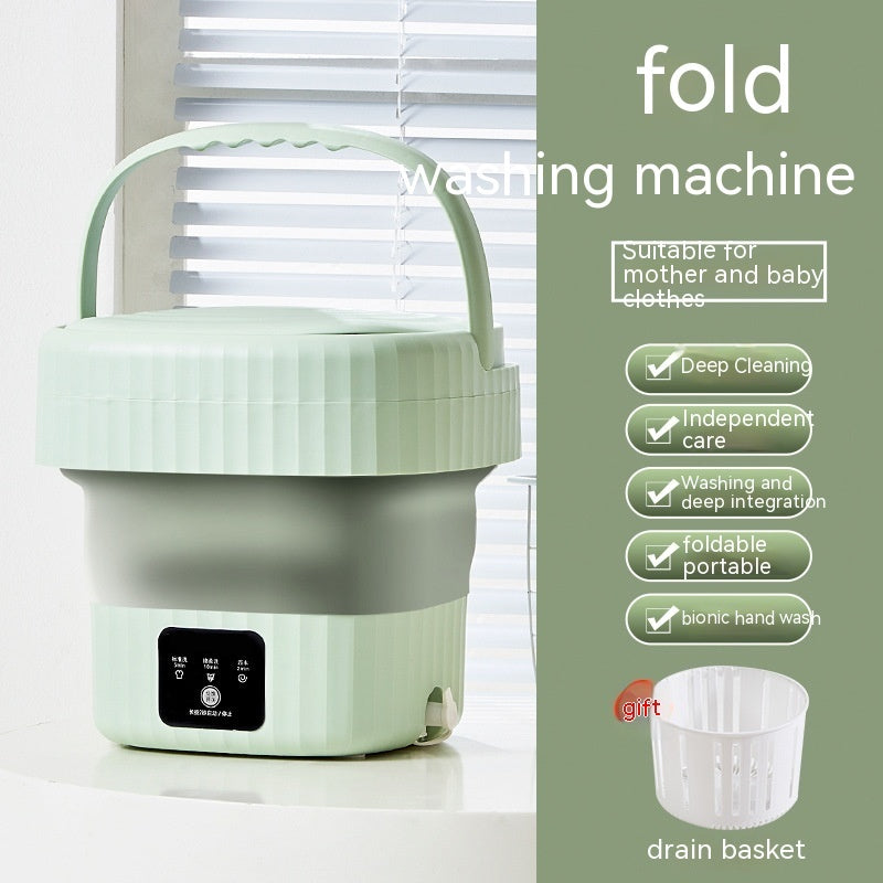 Compact Clean Foldable Washing Machine