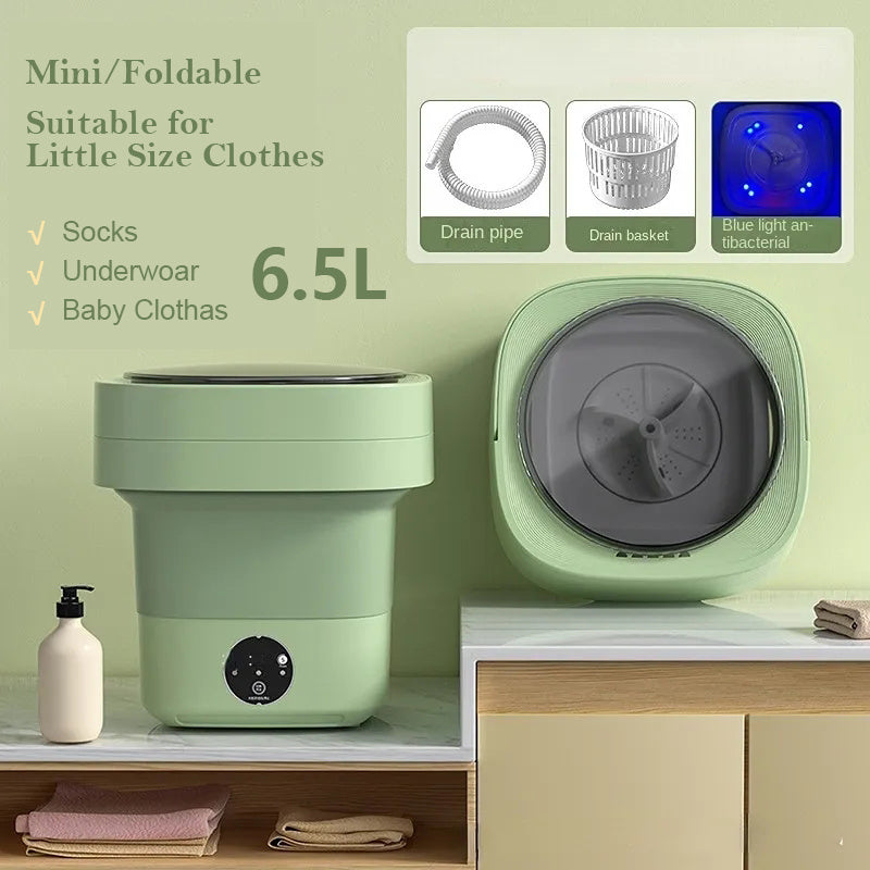 Compact Clean Opvouwbare Wasmachine