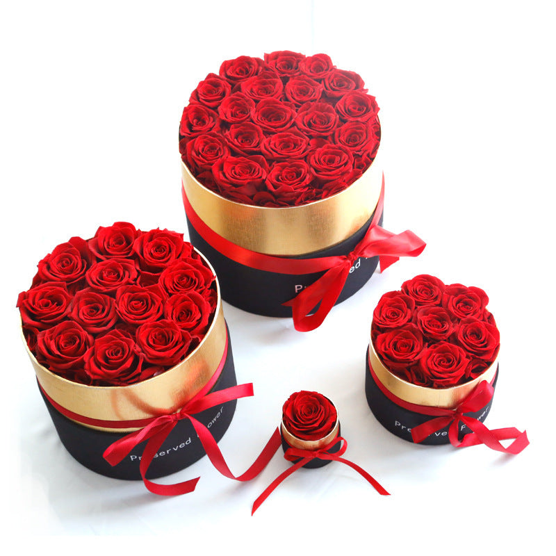 Longlife Rozen In box met Romantische geschenk set